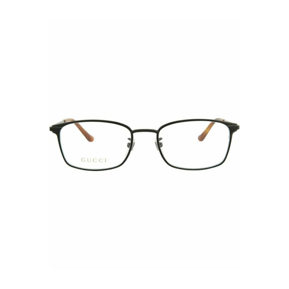 Gucci Square-Frame Metal Optical Frames Black Mens - Picture 5 of 8